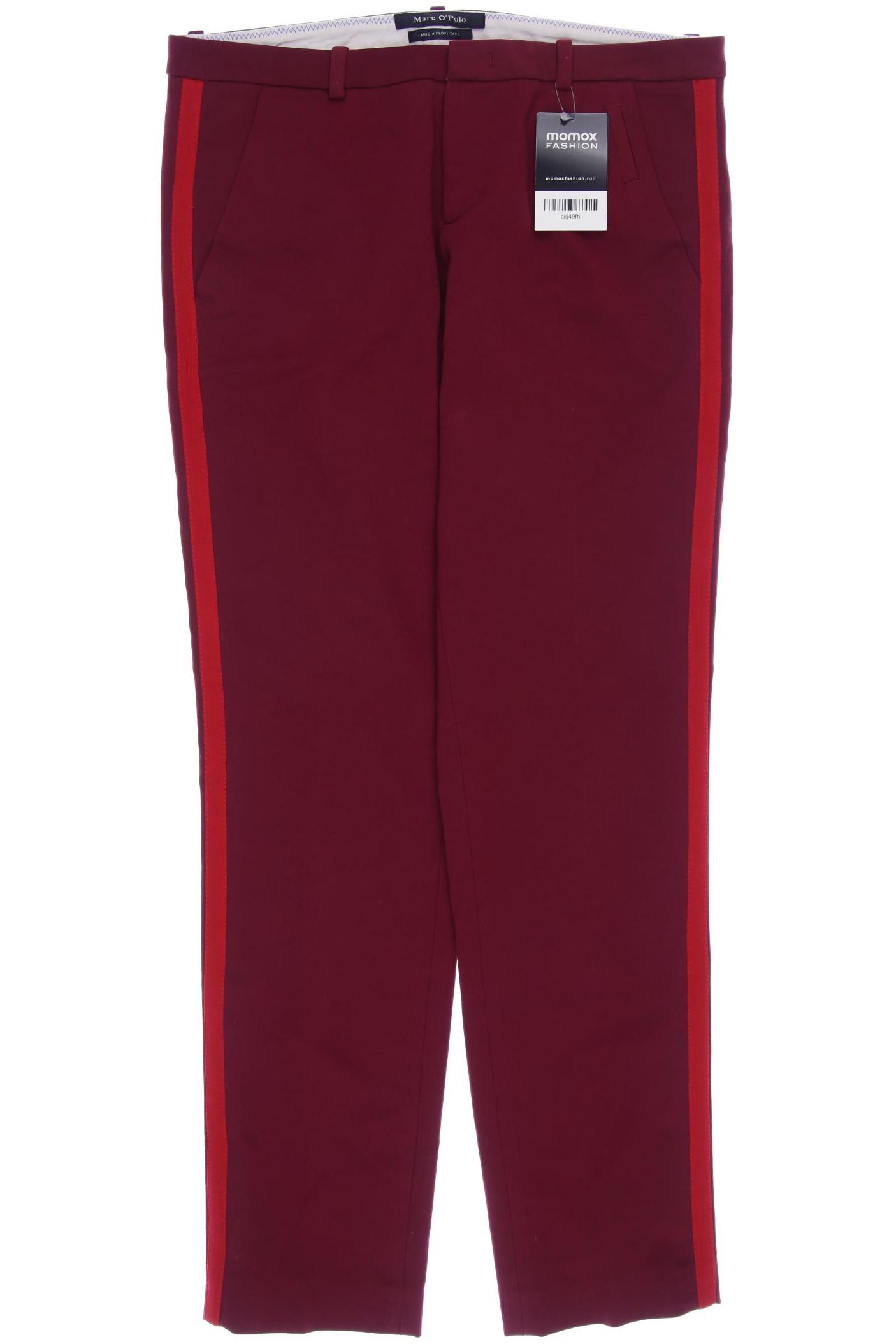 Marc O Polo Damen Stoffhose, bordeaux von Marc O Polo