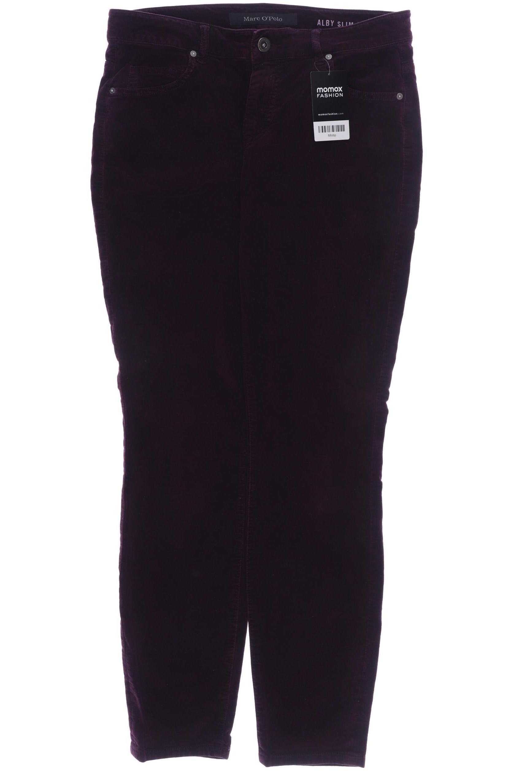 Marc O Polo Damen Stoffhose, bordeaux von Marc O Polo