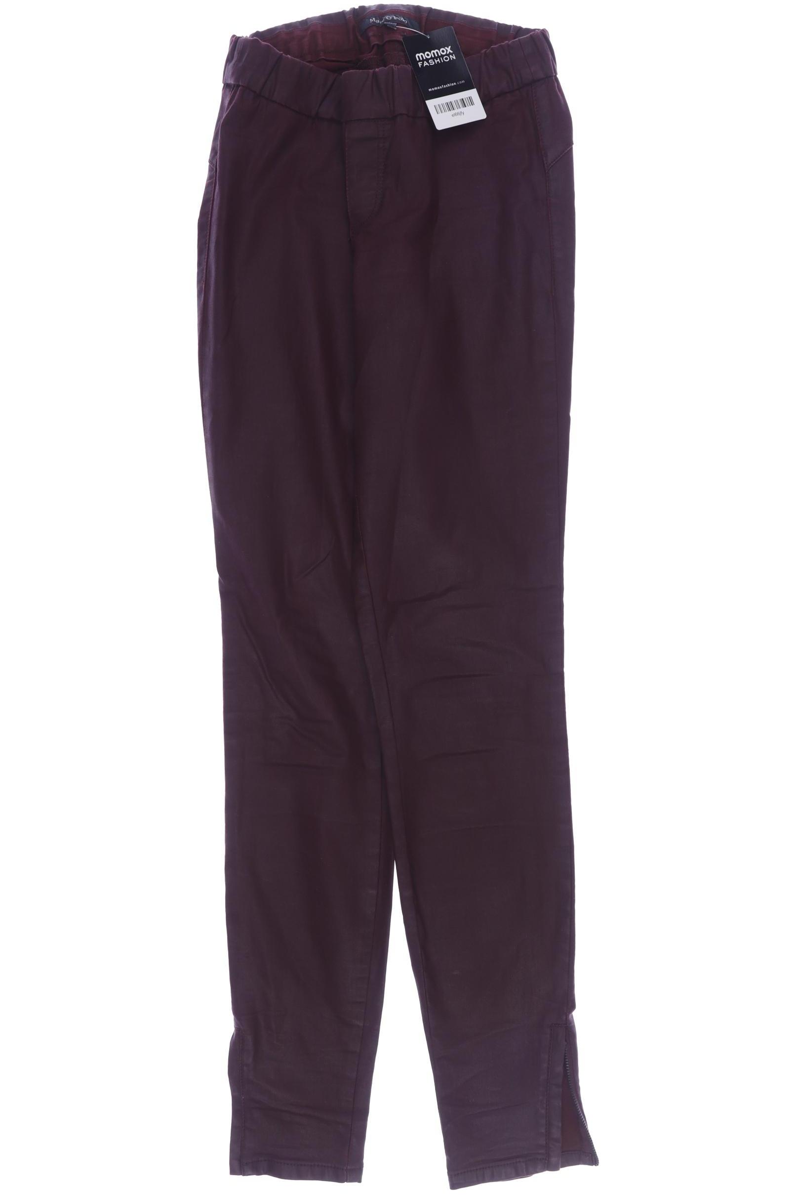 Marc O Polo Damen Stoffhose, bordeaux von Marc O Polo