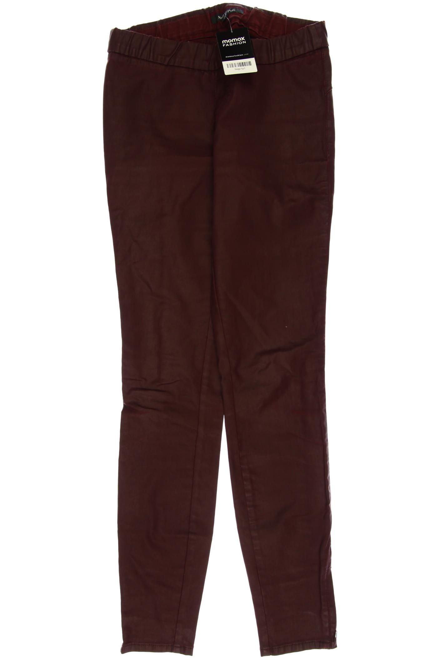 Marc O Polo Damen Stoffhose, bordeaux von Marc O Polo