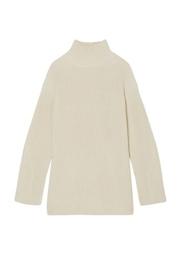 Marc O'Polo Damen Strickpullover aus Bio-Baumwolle Oversized Fit, Cremefarben (Stony Sand), XS von Marc O'Polo