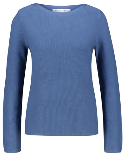 Marc O'Polo Damen Strickpullover aus Bio-Baumwolle blau (51) L von Marc O'Polo