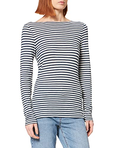 Marc O'Polo Damen T-shirt, long sleeve, boat neck, st von Marc O'Polo