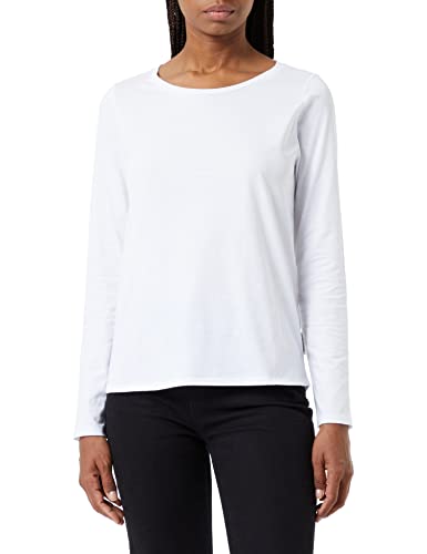 Marc O'Polo Damen Women's B01207252235 Shirt, White, L von Marc O'Polo