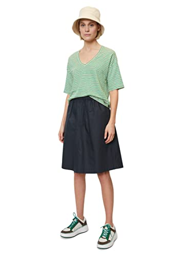 Marc O'Polo Damen Woven Skirt, Blau, 36 von Marc O'Polo