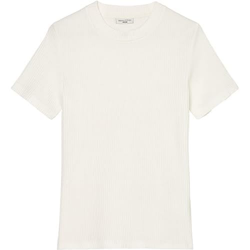 Marc O'Polo Denim Damen B41226051539 T-Shirt, Weiß, L von Marc O'Polo