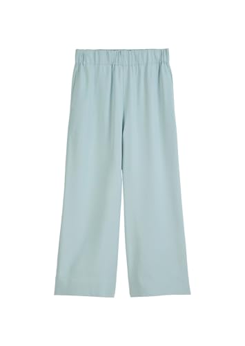Marc O'Polo Denim Damen Culottehose mit elastischem Bund knöchellang, Blau (Blue Fog), S von Marc O'Polo