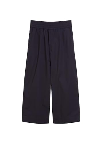 Marc O'Polo Denim Damen Culottehose verkürzte Länge mit elastischem Bund, Blau (Blue Depths), XS von Marc O'Polo