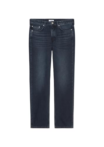 Marc O'Polo Denim Damen Jeanshose aus Bio-Baumwolle Relaxed Fit, Blau (Dark Blue Multi 26), W34/L30 von Marc O'Polo