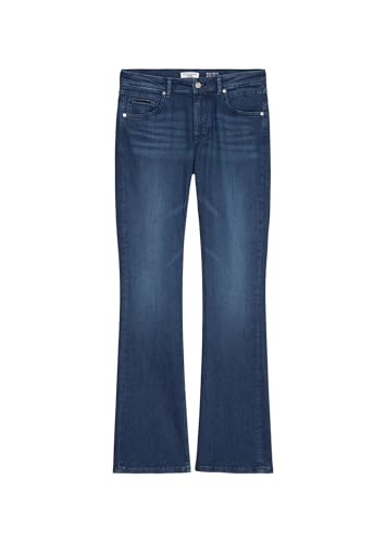 Marc O'Polo Denim Damen Jeanshose mit Stretch-Anteil Bootcut, Blau (Dark Blue Multi 23), W30/L30 von Marc O'Polo