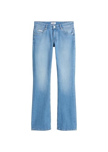 Marc O'Polo Denim Damen Jeanshose mit Stretch-Anteil Bootcut Leg, Blau (Bright Blue Multi 03), W33/L30 von Marc O'Polo