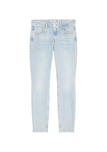 Marc O'Polo Denim Damen Jeanshose mit Stretch-Anteil Slim Fit, Blau (Light Blue Multi 22), W28/L30 von Marc O'Polo