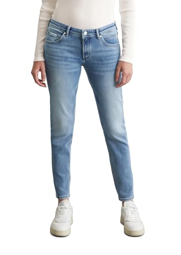Marc O'Polo Denim Damen Jeanshose mit Stretch-Anteil Slim Fit, Blau (Medium Blue Multi 01), W29/L30 von Marc O'Polo