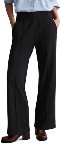 Marc OߴPolo Denim Damen Jerseyhose mit Einschubtaschen Regular Fit, Schwarz (Black), XL von Marc O'Polo