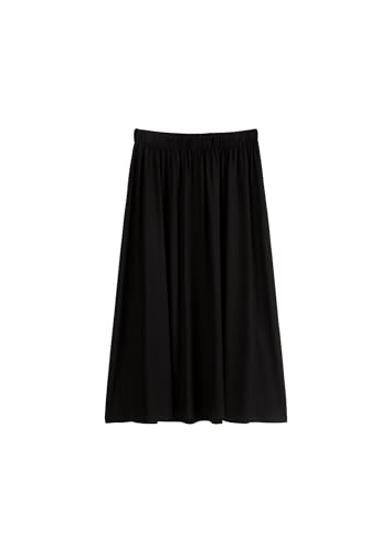 Marc O'Polo Denim Damen Jerseyrock mit Stretch-Anteil Relaxed Fit, Schwarz (Black), XXL von Marc O'Polo