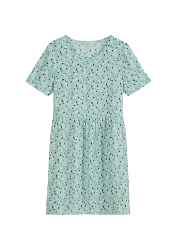 Marc O'Polo Denim Damen Kleid mit Allover-Print Knielang, Mehrfarbig (Light Blue Multi 05), XXL von Marc O'Polo