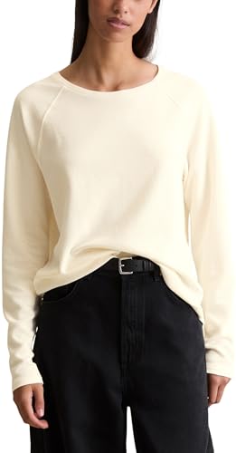 Marc OߴPolo Denim Damen Langarmshirt mit Waffel-Struktur Regular Fit von Marc O'Polo