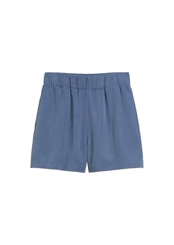 Marc O'Polo Denim Damen Shorts mit elastischem Bund kurz, Blau (Cerulean Blue), XL von Marc O'Polo