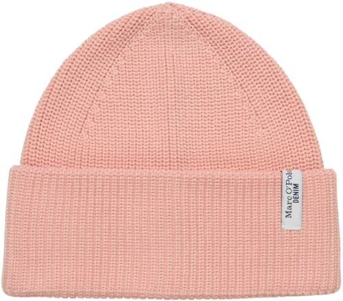 Marc OߴPolo Denim Damen Strickmütze aus Bio-Baumwolle mit Logo von Marc O'Polo