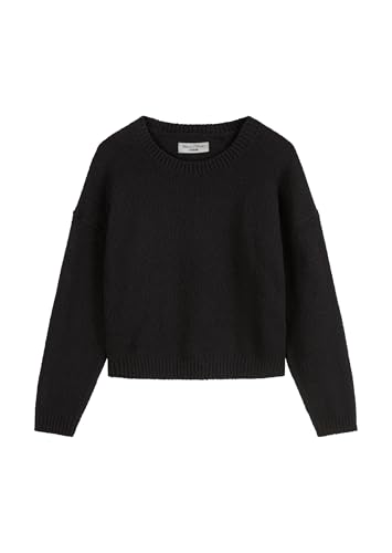 Marc O'Polo Denim Damen Strickpullover aus Bio-Baumwolle Loose Fit, Schwarz (Black), S von Marc O'Polo