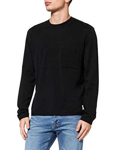 Marc O'Polo Denim Herren 167510860118 Pullover, Black, S von Marc O'Polo