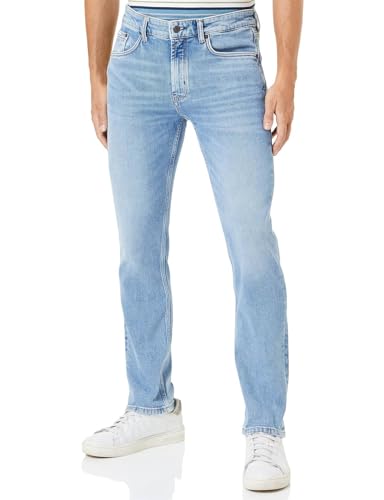 MARC O'POLO Denim Herren Jeanshose mit Stretch-Anteil Slim Fit, Blau (Multi/Vintage Light Cobalt Blu), W29/L34 von Marc O'Polo