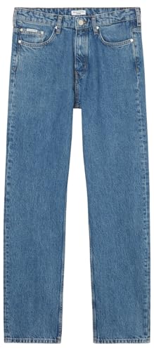 Marc O'Polo Denim Herren Jeanshose aus Bio-Baumwolle Straight Fit, Blau (Light Blue Multi 11), W33/L34 von Marc O'Polo