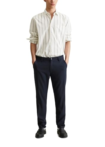 Marc O'Polo Denim Herren Stoffhose mit Stretch-Anteil Slim Fit, Blau (True Navy), W32/L32 von Marc O'Polo