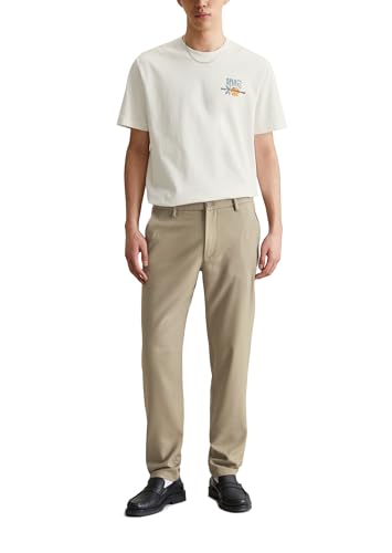 Marc O'Polo Denim Herren Stoffhose mit Stretch-Anteil Slim Fit, Grün (Dusky Green), W32/L32 von Marc O'Polo