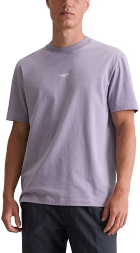 Marc O'Polo Denim Herren T-Shirt aus Bio-Baumwolle Relaxed Fit, Lila (Lavender Mist), M von Marc O'Polo
