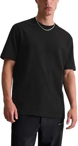 Marc OߴPolo Denim Herren T-Shirt aus Bio-Baumwolle Relaxed Fit, Schwarz (Black), M von Marc O'Polo
