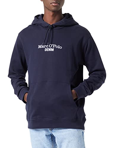 Marc O'Polo Denim Men's 360419854436 Sweatshirt, long sleeve, hood, logo,P448,L von Marc O'Polo