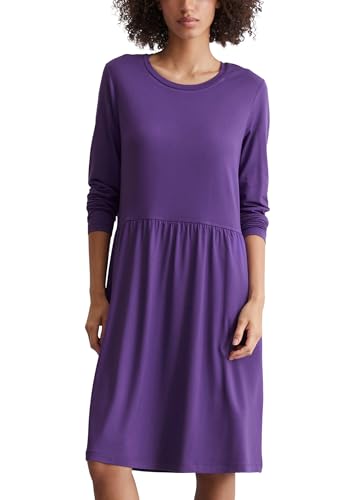 Marc O'Polo Denim Damen Jerseykleid mit Stretch-Anteil Langarm, Lila (Active Purple), XL Marc O'Polo Denim Damen Jerseykleid mit Stretch-Anteil Langarm, Lila (Active Purple), XL von Marc O'Polo