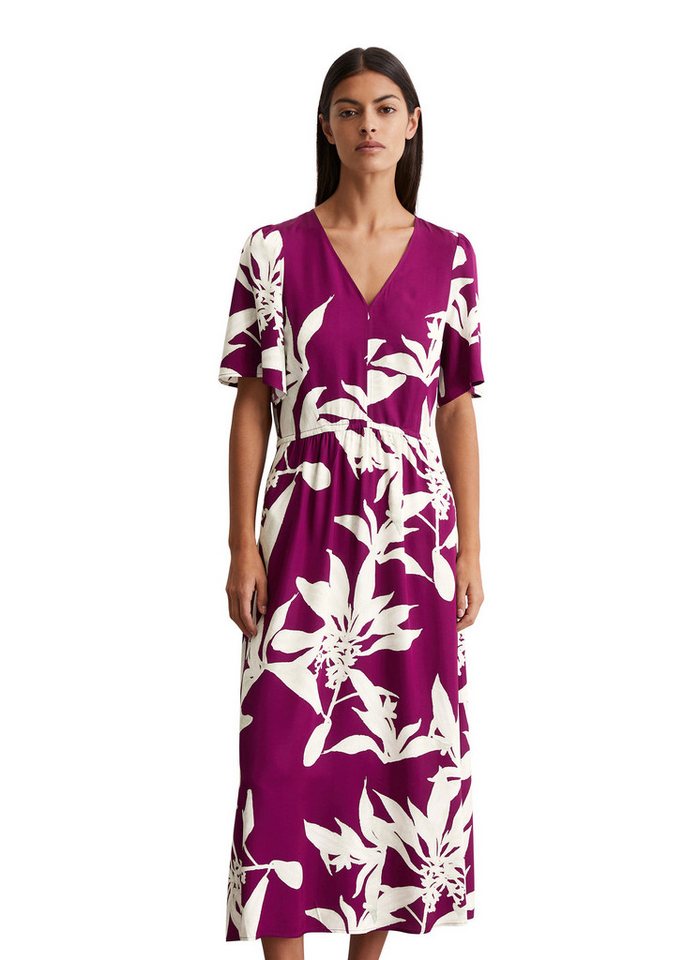 Marc O'Polo Druckkleid aus fließendem Viskose-Twill von Marc O'Polo