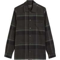 Marc O'Polo Flanell Overshirt aus Baumwolle mit Check-Muster in M von Marc O'Polo
