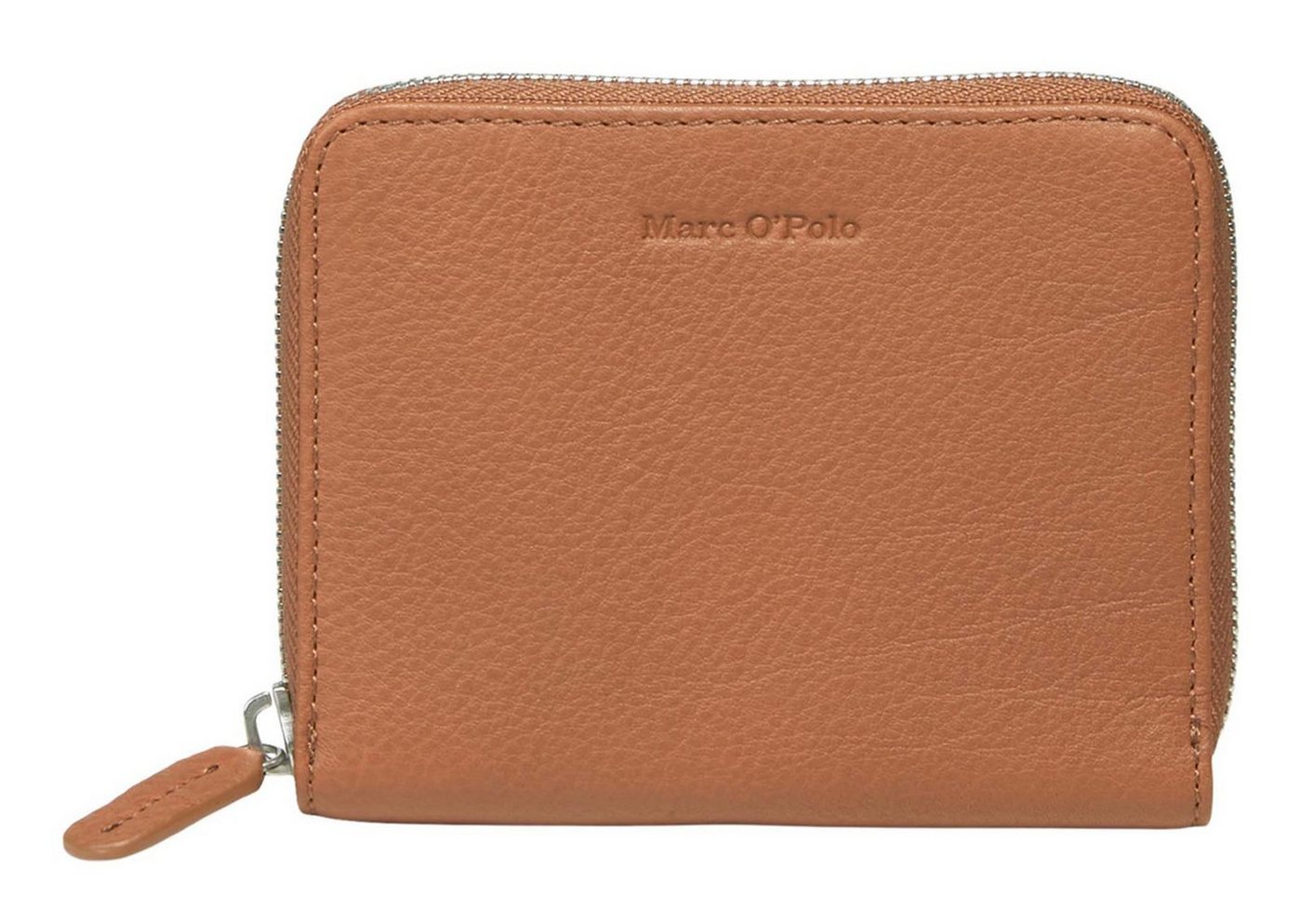 Marc O'Polo Geldbörse Carla Zip Around Wallet, aus echtem Rindsleder mit RFID-Blocker Schutz von Marc O'Polo