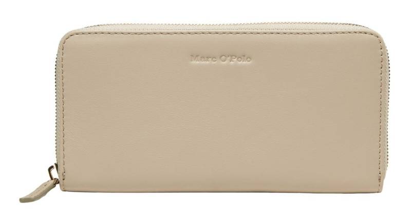 Marc O'Polo Geldbörse Zip Wallet, aus echtem Rindsleder mit RFID-Blocker Schutz von Marc O'Polo