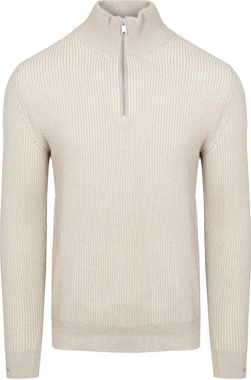 Marc O'Polo Half Zip Pullover Grau - Größe XL von Marc O'Polo