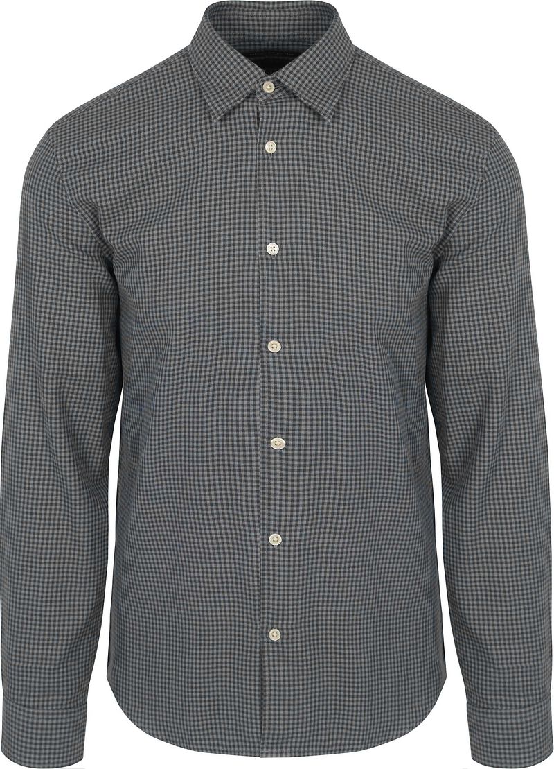 Marc O'Polo Hemd Kariert Anthrazit - Größe XL von Marc O'Polo