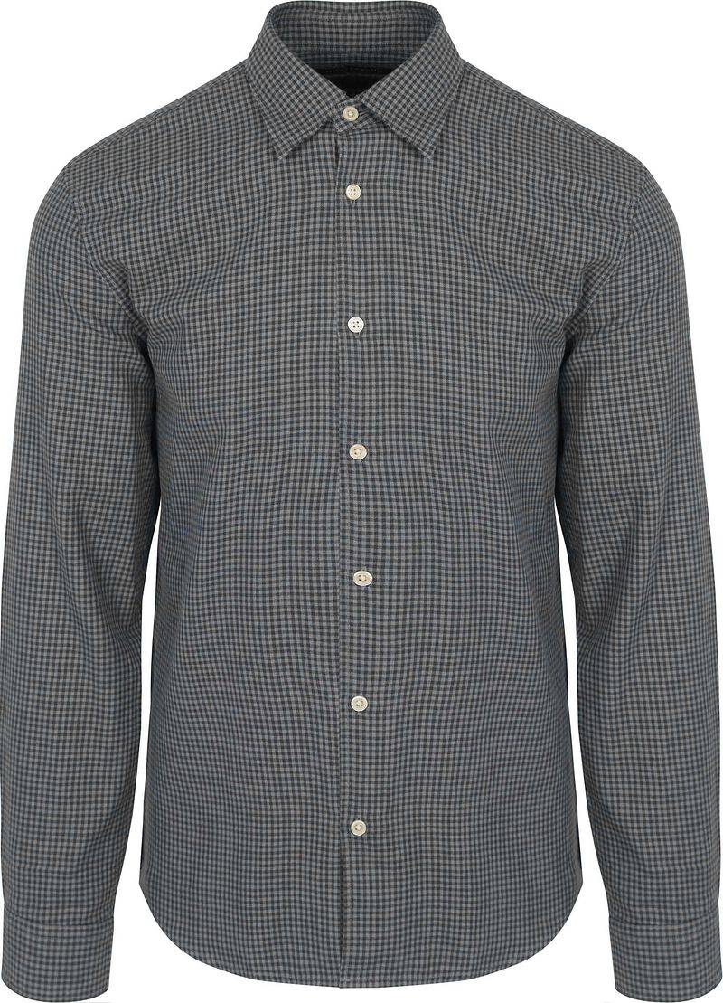 Marc O'Polo Hemd Kariert Anthrazit - Größe XL von Marc O'Polo