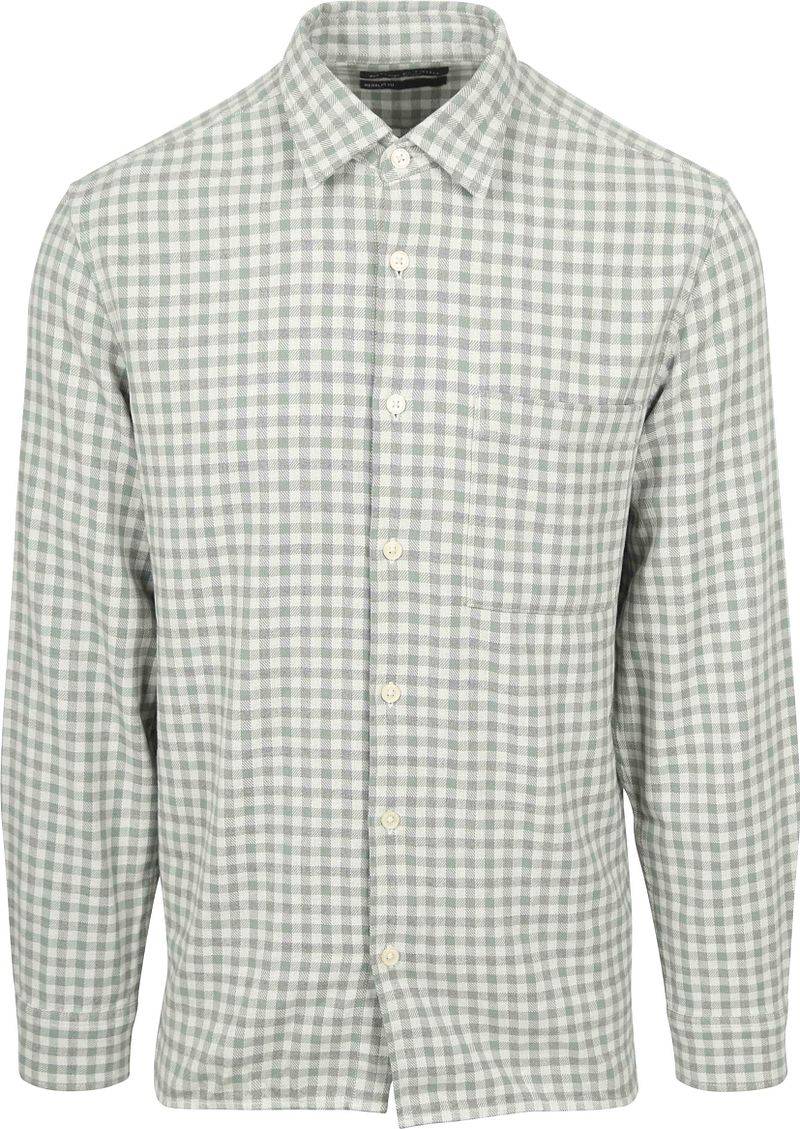 Marc O'Polo Hemd Kariert Grün - Größe L von Marc O'Polo