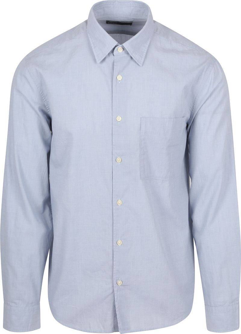 Marc O'Polo Hemd Soft Blau - Größe M von Marc O'Polo