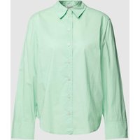 Marc O'Polo Hemdbluse mit Umlegekragen in Mint, Größe 38 von Marc O'Polo