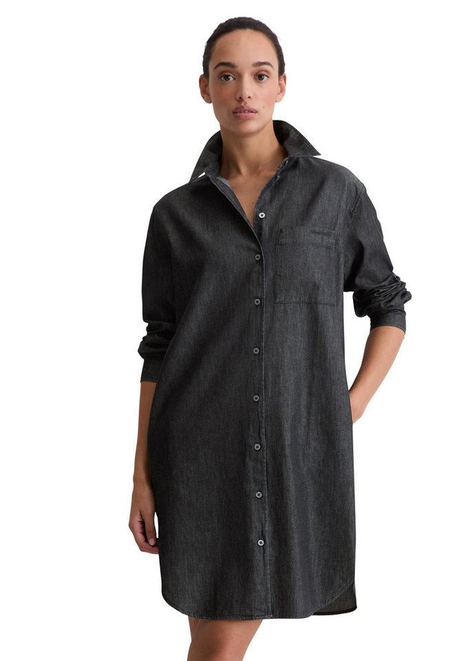 Marc O'Polo Hemdblusenkleid aus Baumwoll-Chambray von Marc O'Polo