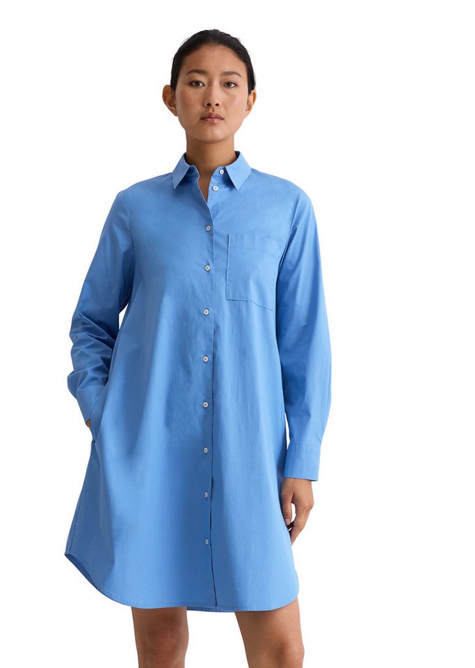 Marc O'Polo Hemdblusenkleid aus Baumwoll-Stretch von Marc O'Polo