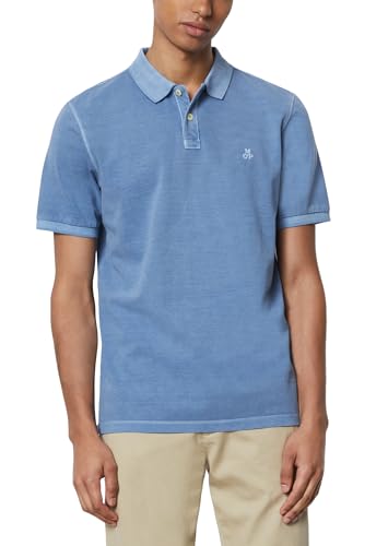 Marc O'Polo Herren 422226653000 Polohemd, 852, 56 von Marc O'Polo