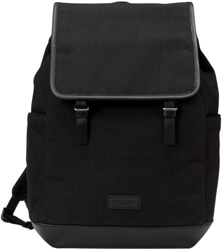 Marc OߴPolo Herren Rucksack mit Laptopfach geräumig, Schwarz (Black), One Size von Marc O'Polo