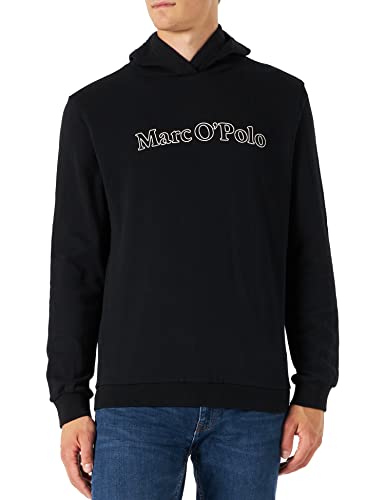 Marc O'Polo Herren 927412454244 Sweatshirt, Schwarz (Black 990), Medium (Herstellergröße: M) von Marc O'Polo