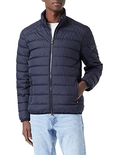 Marc O'Polo Herren Steppjacke Übergangsjacke wasserabweisend, Blau (Dark Navy), XS Marc O'Polo Herren Steppjacke Übergangsjacke wasserabweisend, Blau (Dark Navy), XS von Marc O'Polo