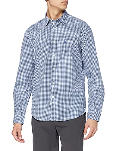 Marc O'Polo Herren B21739242458 Freizeithemd, Blau (Combo P82) , XL von Marc O'Polo